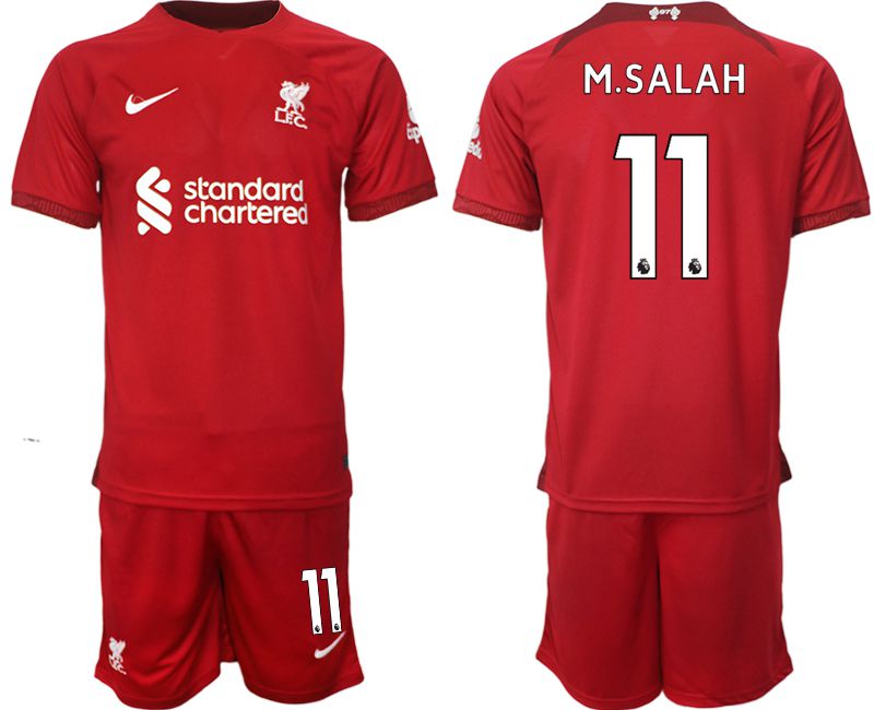 Men 2022-2023 Club Liverpool home red #11 Soccer Jersey
